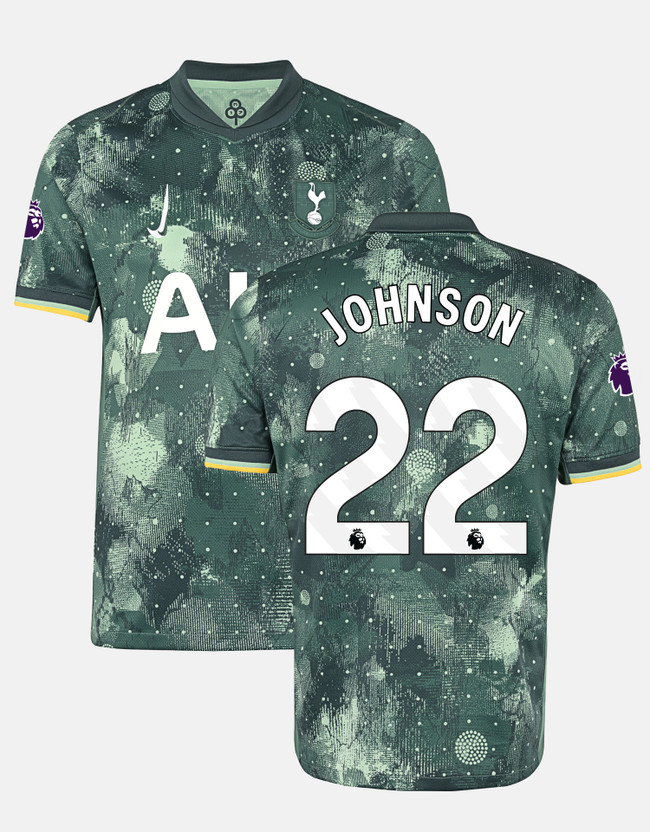 brennan johnson mens stadium premier league tottenham hotspur third shirt 202425 Collection | Tottenham Hotspur Kits & Football Boots