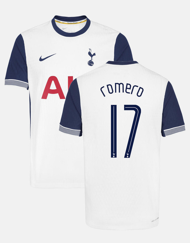 cristian romero mens elite club tottenham hotspur home shirt 202425 Collection | Tottenham Hotspur Kits & Football Boots