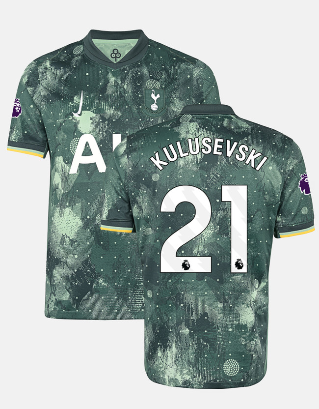dejan kulusevski mens stadium premier league tottenham hotspur third shirt 202425 Collection | Tottenham Hotspur Kits & Football Boots