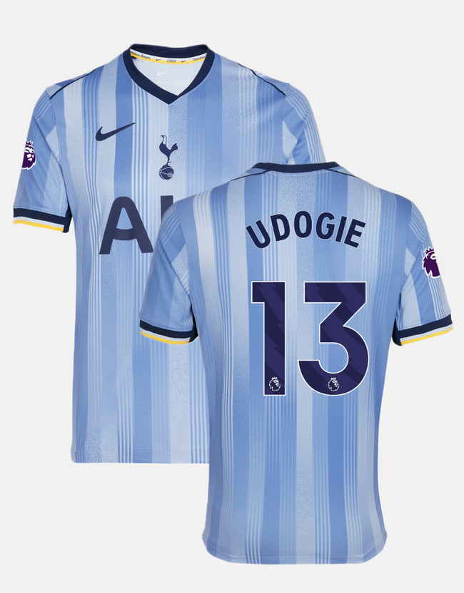 destiny udogie mens stadium premier league tottenham hotspur away shirt 202425 Collection | Tottenham Hotspur Kits & Football Boots