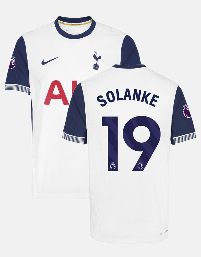 dominic solanke mens stadium premier league tottenham hotspur home shirt 202425 Collection | Tottenham Hotspur Kits & Football Boots
