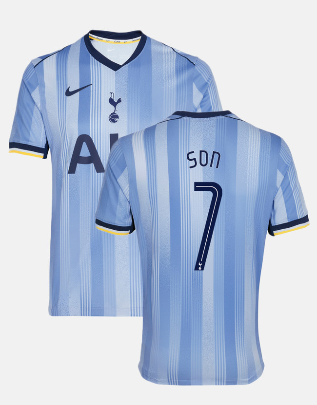 heung-min son mens elite club tottenham hotspur away shirt 202425 Collection | Tottenham Hotspur Kits & Football Boots