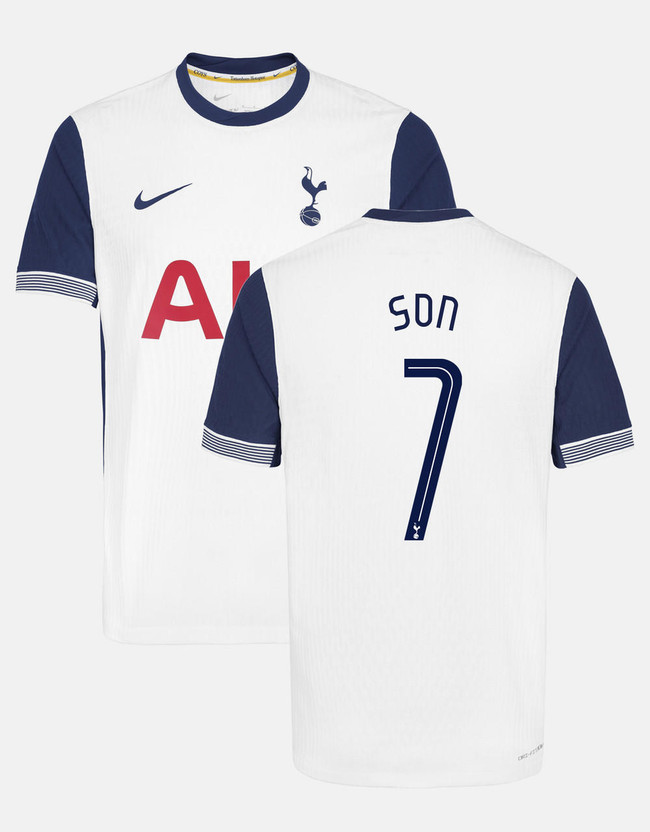 heung-min son mens elite club tottenham hotspur home shirt 202425 Collection | Tottenham Hotspur Kits & Football Boots