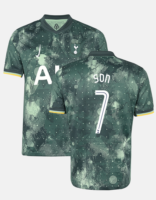 heung-min son mens elite club tottenham hotspur third shirt 202425 Collection | Tottenham Hotspur Kits & Football Boots