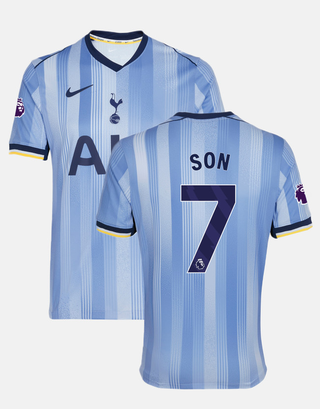 heung-min son mens elite premier league tottenham hotspur away shirt 202425 Collection | Tottenham Hotspur Kits & Football Boots