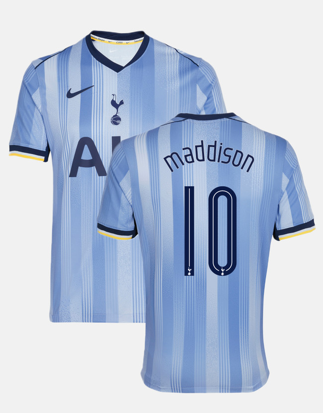 james maddison mens elite club tottenham hotspur away shirt 202425 Collection | Tottenham Hotspur Kits & Football Boots