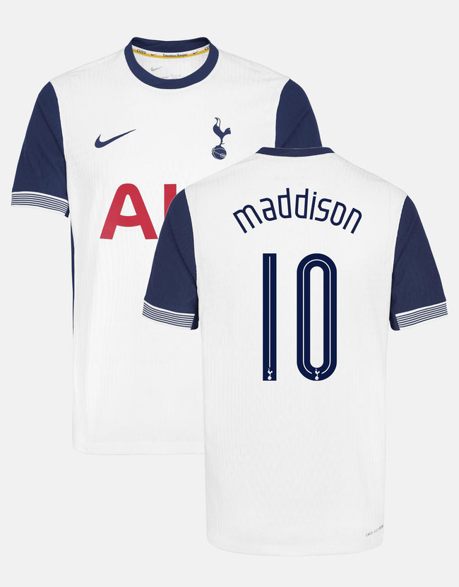 james maddison mens elite club tottenham hotspur home shirt 202425 Collection | Tottenham Hotspur Kits & Football Boots