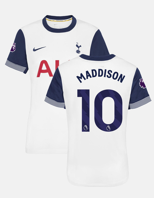 james maddison womens elite premier league tottenham hotspur home shirt 202425 Collection | Tottenham Hotspur Kits & Football Boots