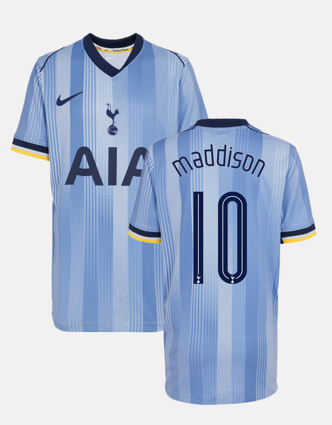 james maddison youth stadium club tottenham hotspur away shirt 202425 Collection | Tottenham Hotspur Kits & Football Boots