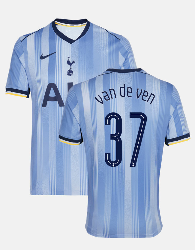 micky van de ven mens elite club tottenham hotspur away shirt 202425 Collection | Tottenham Hotspur Kits & Football Boots