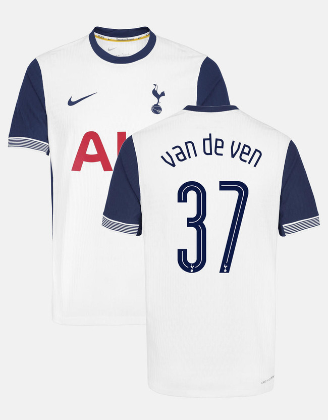 micky van de ven mens elite club tottenham hotspur home shirt 202425 Collection | Tottenham Hotspur Kits & Football Boots