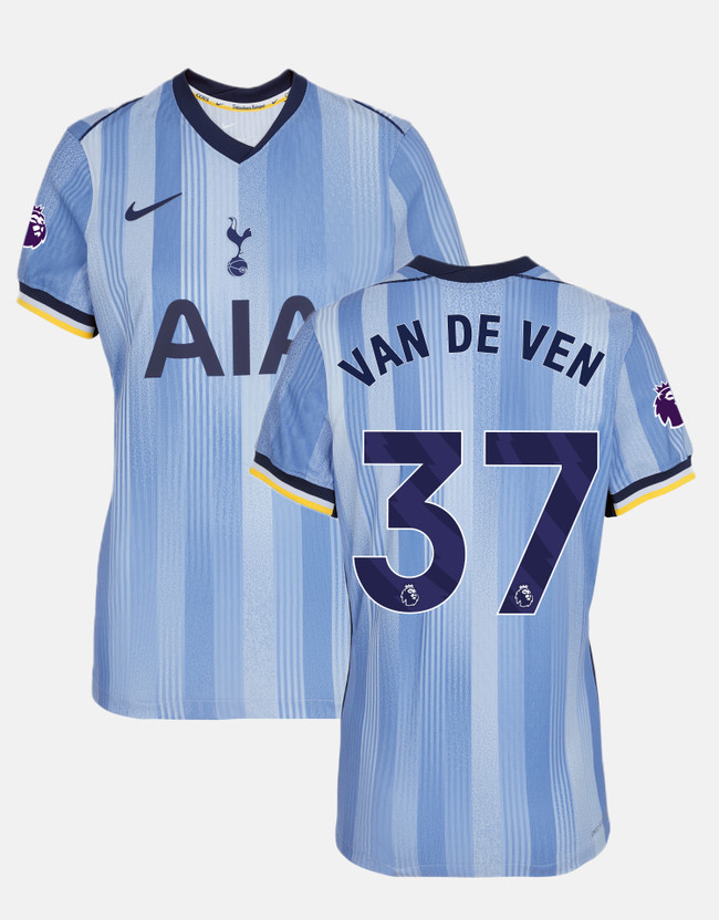 micky van de ven womens elite premier league tottenham hotspur away shirt 202425 Collection | Tottenham Hotspur Kits & Football Boots
