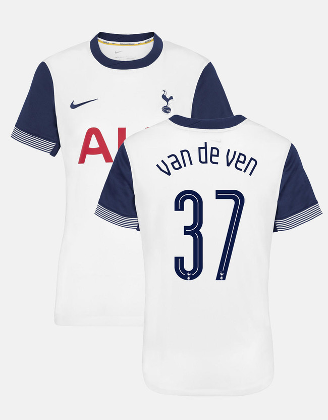 micky van de ven womens stadium club tottenham hotspur home shirt 202425 Collection | Tottenham Hotspur Kits & Football Boots