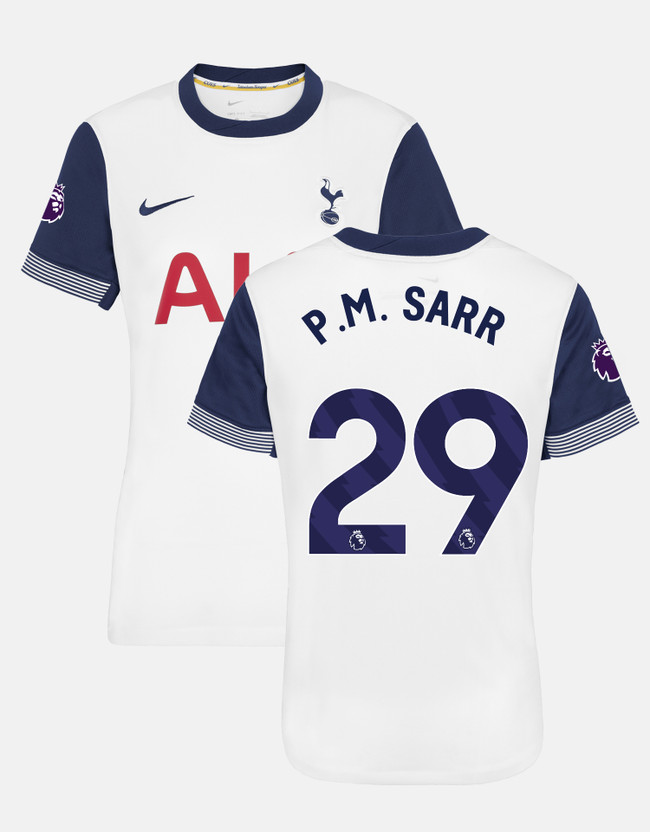 pape matar sarr womens stadium premier league tottenham hotspur home shirt 202425 Collection | Tottenham Hotspur Kits & Football Boots