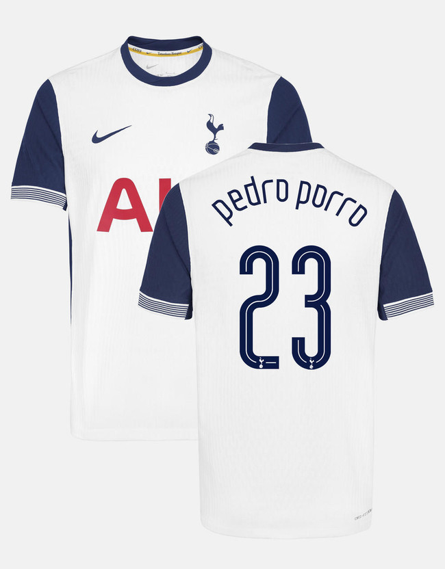 pedro porro mens stadium club tottenham hotspur home shirt 202425 Collection | Tottenham Hotspur Kits & Football Boots