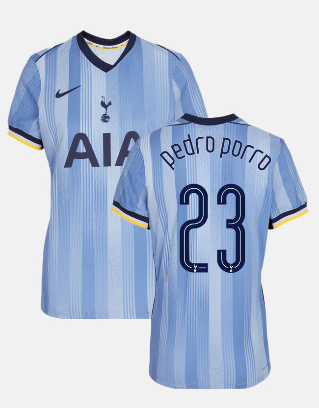 pedro porro womens stadium club tottenham hotspur away shirt 202425 Collection | Tottenham Hotspur Kits & Football Boots