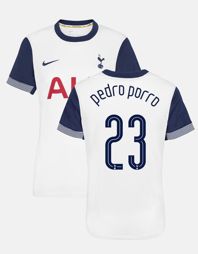 pedro porro womens stadium club tottenham hotspur home shirt 202425 Collection | Tottenham Hotspur Kits & Football Boots