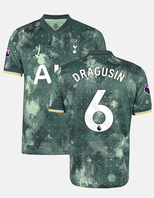 radu dragusin mens stadium premier league tottenham hotspur third shirt 202425 Collection | Tottenham Hotspur Kits & Football Boots