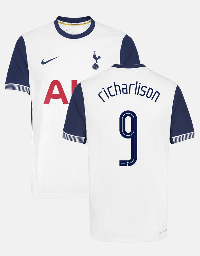 richarlison mens elite club tottenham hotspur home shirt 202425 Collection | Tottenham Hotspur Kits & Football Boots