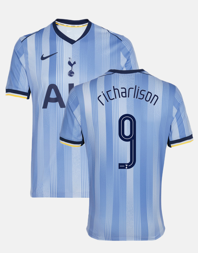 richarlison mens stadium club tottenham hotspur away shirt 202425 Collection | Tottenham Hotspur Kits & Football Boots