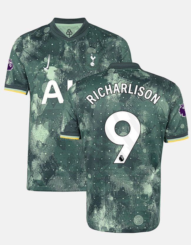 richarlison mens stadium premier league tottenham hotspur third shirt 202425 Collection | Tottenham Hotspur Kits & Football Boots