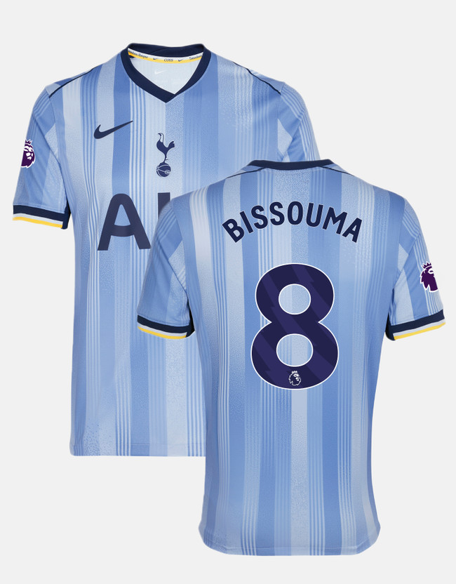 yves bissouma mens elite premier league tottenham hotspur away shirt 202425 Collection | Tottenham Hotspur Kits & Football Boots