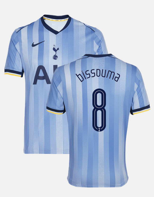 yves bissouma mens stadium club tottenham hotspur away shirt 202425 Collection | Tottenham Hotspur Kits & Football Boots