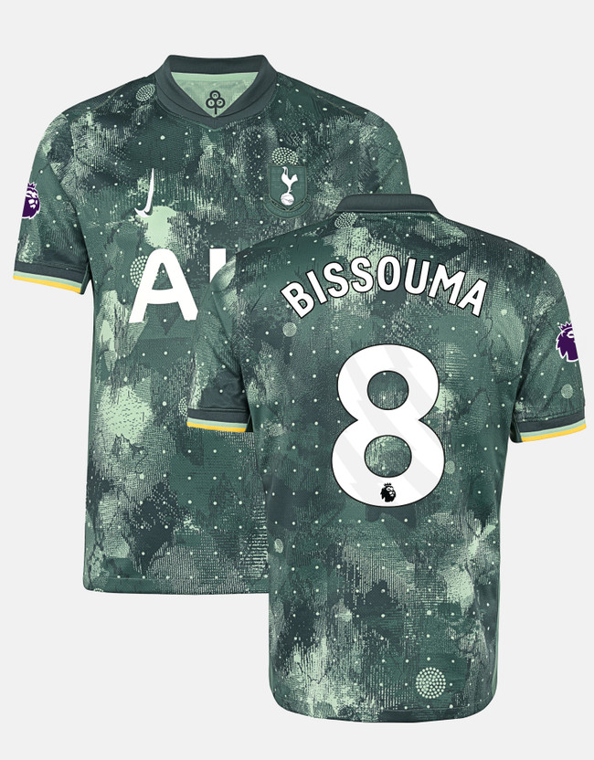 yves bissouma mens stadium premier league tottenham hotspur third shirt 202425 Collection | Tottenham Hotspur Kits & Football Boots