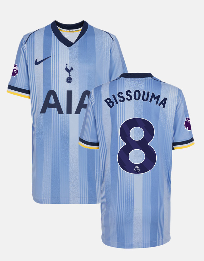 yves bissouma youth stadium premier league tottenham hotspur away shirt 202425 Collection | Tottenham Hotspur Kits & Football Boots