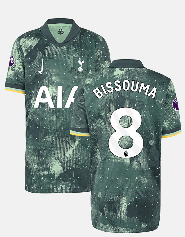 yves bissouma youth stadium premier league tottenham hotspur third shirt 202425 Collection | Tottenham Hotspur Kits & Football Boots